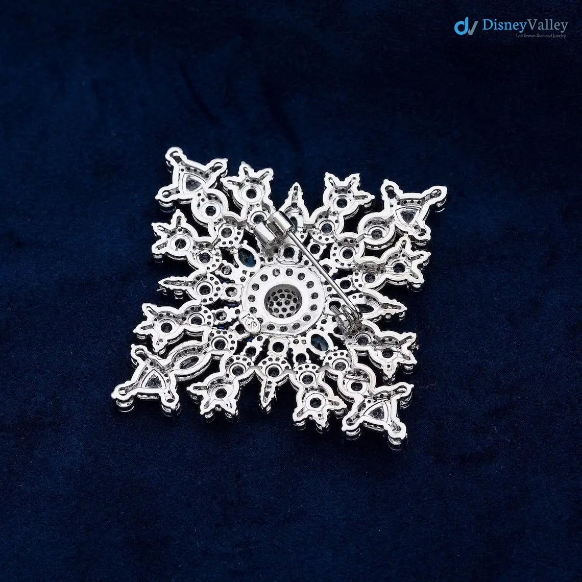 Queen Elizabeth’s Sapphire Canadian Snowflake Brooch DisneyValley