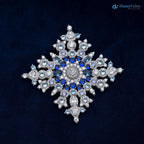 Queen Elizabeth’s Sapphire Canadian Snowflake Brooch DisneyValley