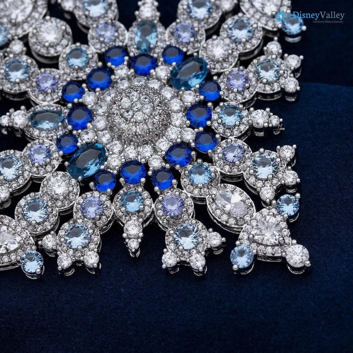 Queen Elizabeth’s Sapphire Canadian Snowflake Brooch DisneyValley