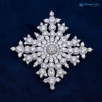 Queen Elizabeth’s Sapphire Canadian Snowflake Brooch DisneyValley