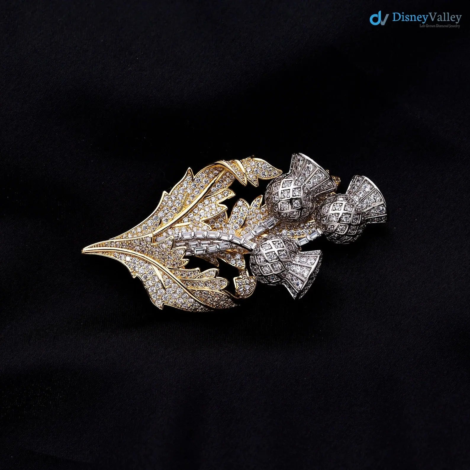 Queen Elizabeth’s Scottish Thistle Brooch, Rose Brooch for England, The Daffodil Brooch DisneyValley