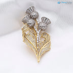 Queen Elizabeth’s Scottish Thistle Brooch, Rose Brooch for England, The Daffodil Brooch DisneyValley