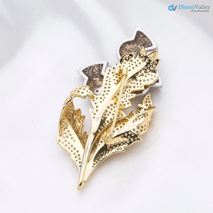 Queen Elizabeth’s Scottish Thistle Brooch, Rose Brooch for England, The Daffodil Brooch DisneyValley