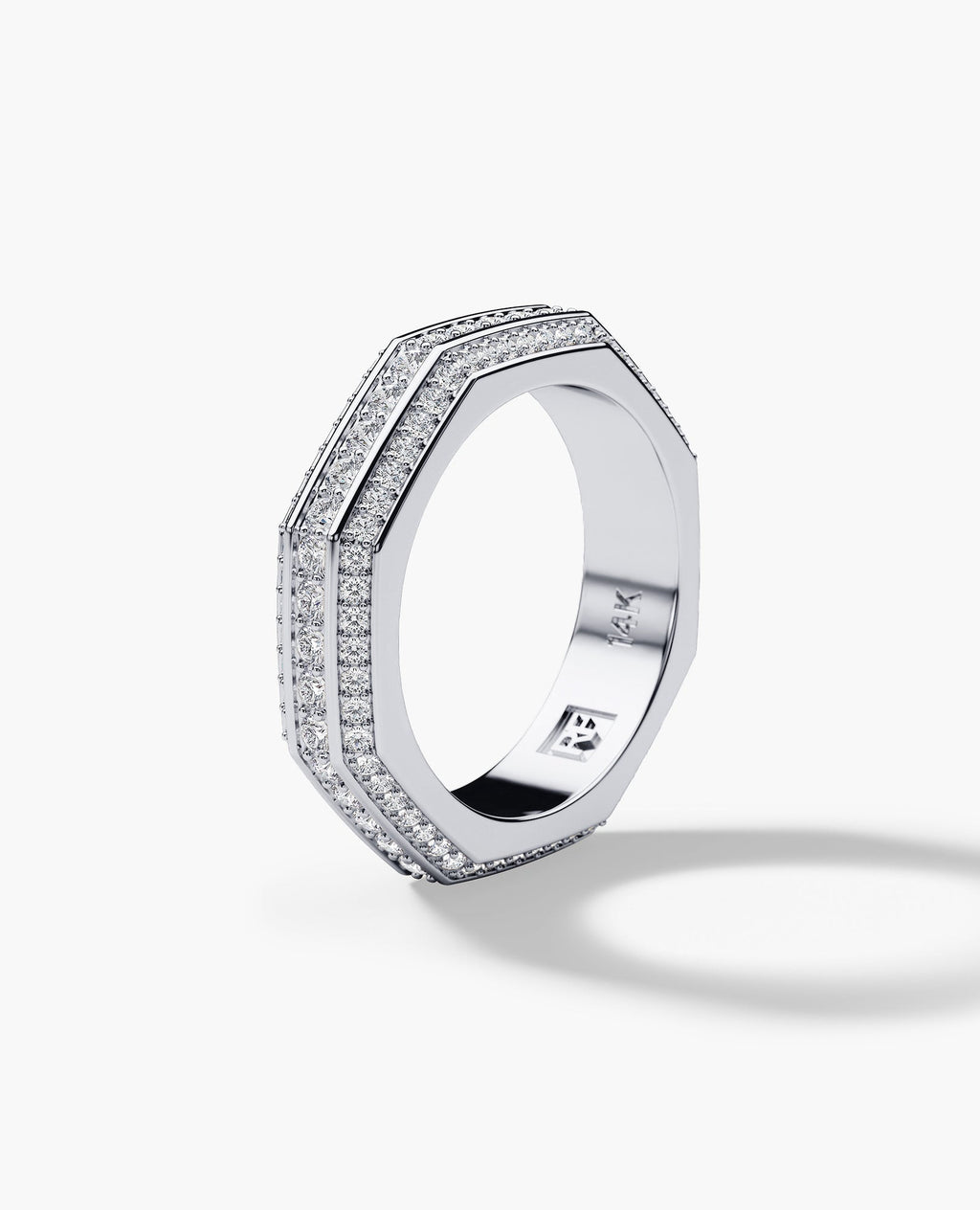 LINCOLN Gold Ring with 1.65ct Diamonds