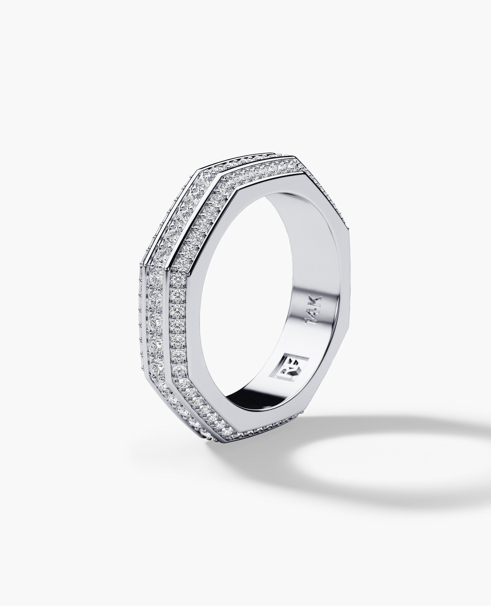 LINCOLN Gold Ring with 1.65ct Diamonds