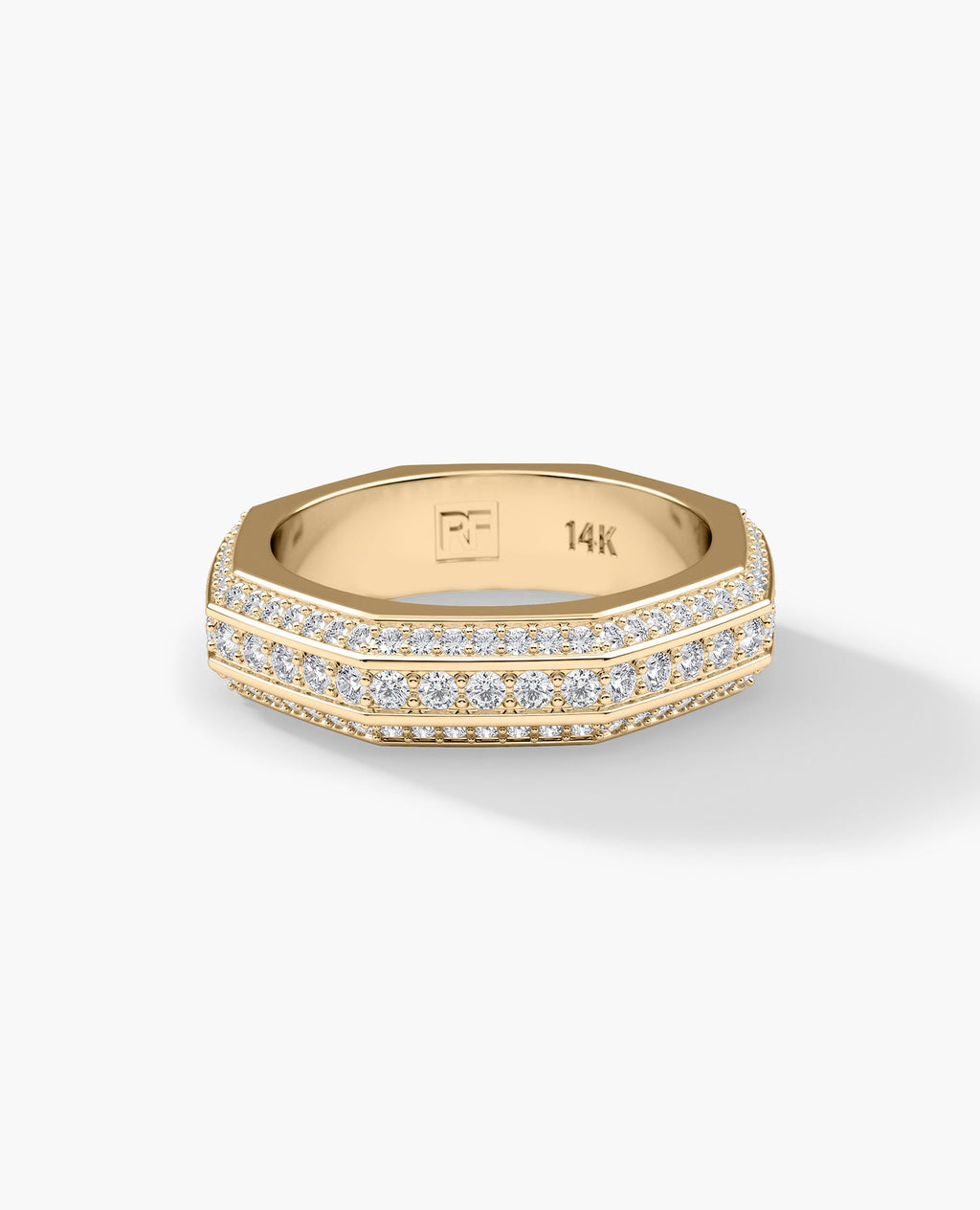 LINCOLN Gold Ring with 1.65ct Diamonds