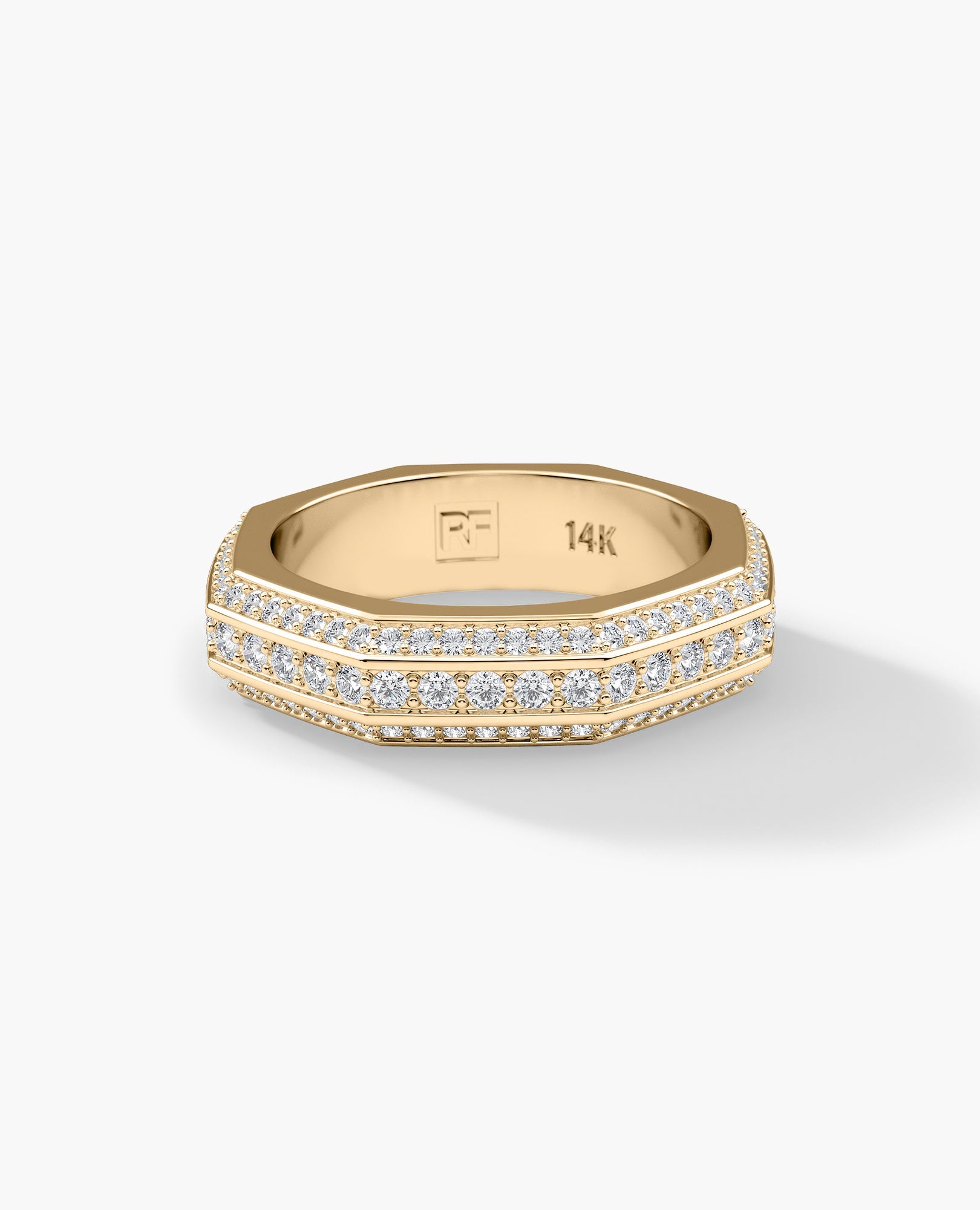 LINCOLN Gold Ring with 1.65ct Diamonds