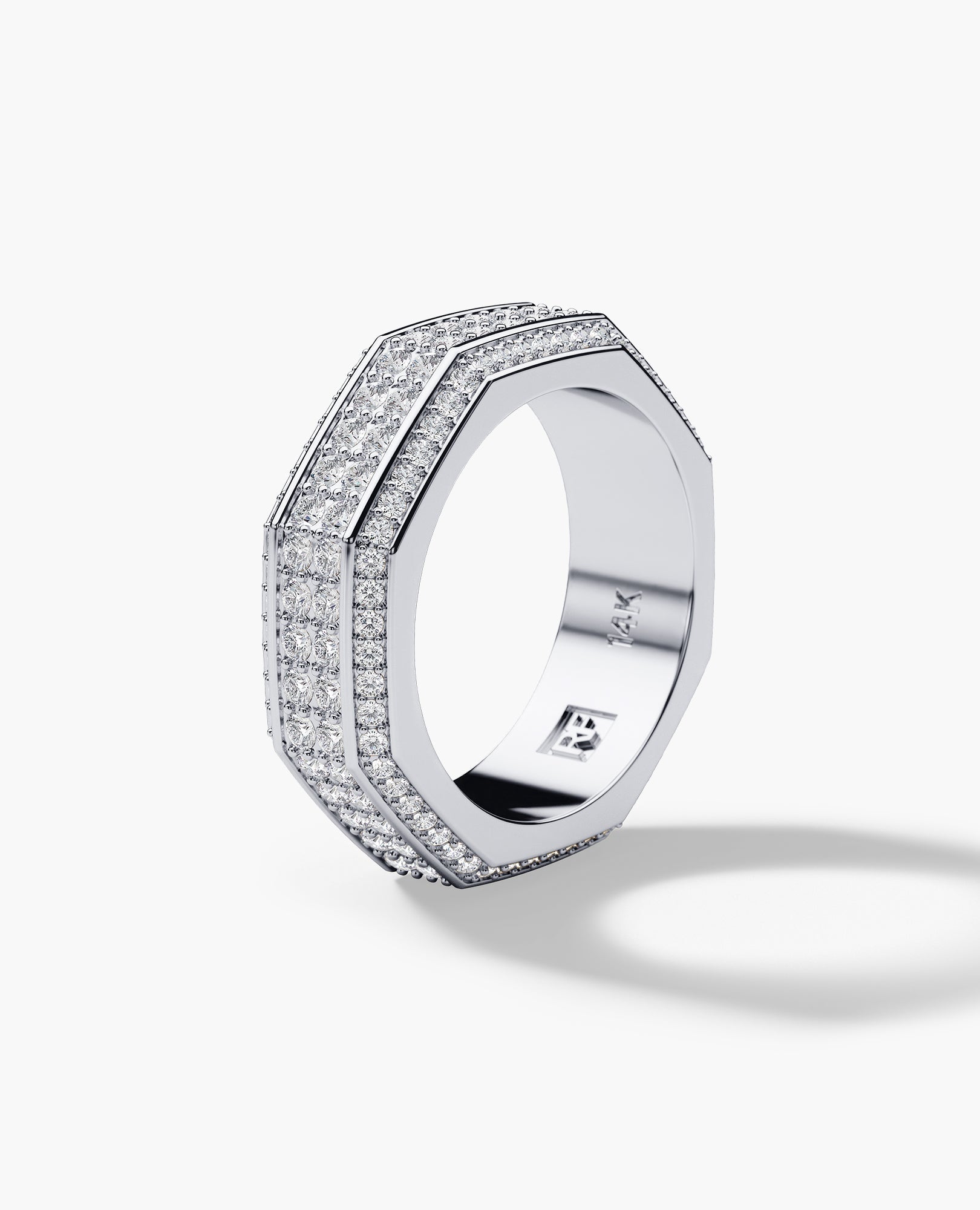 LINCOLN Gold Ring with 2.40ct Diamonds
