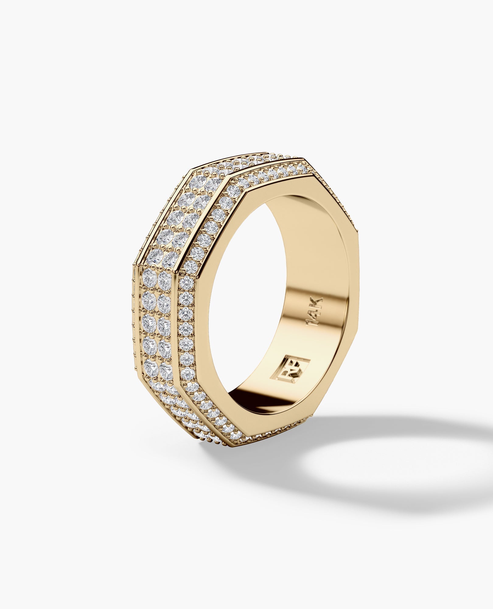LINCOLN Gold Ring with 2.40ct Diamonds