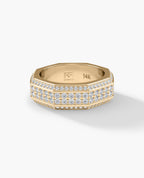 LINCOLN Gold Ring with 2.40ct Diamonds