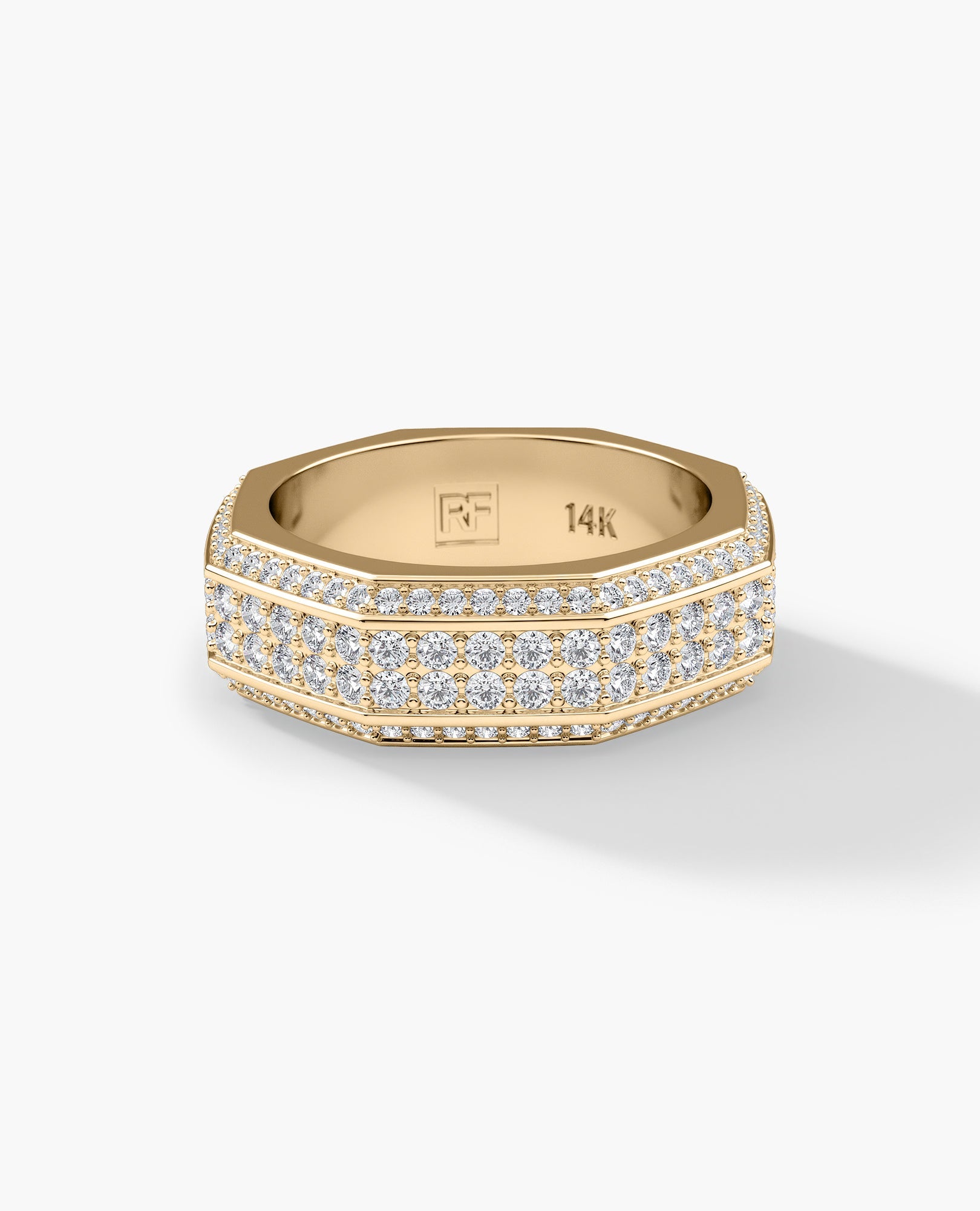 LINCOLN Gold Ring with 2.40ct Diamonds