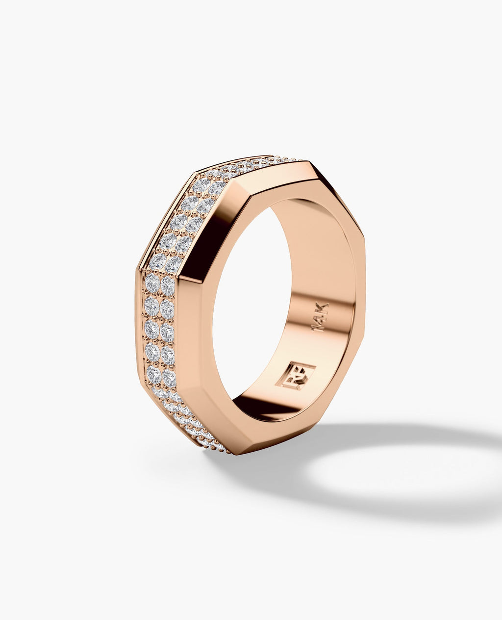 LINCOLN Gold Ring with 1.60ct Diamonds