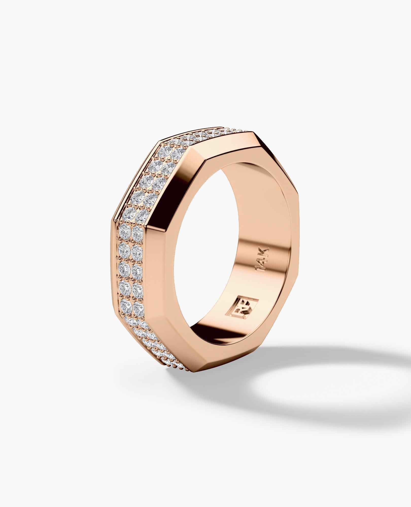 LINCOLN Gold Ring with 1.60ct Diamonds
