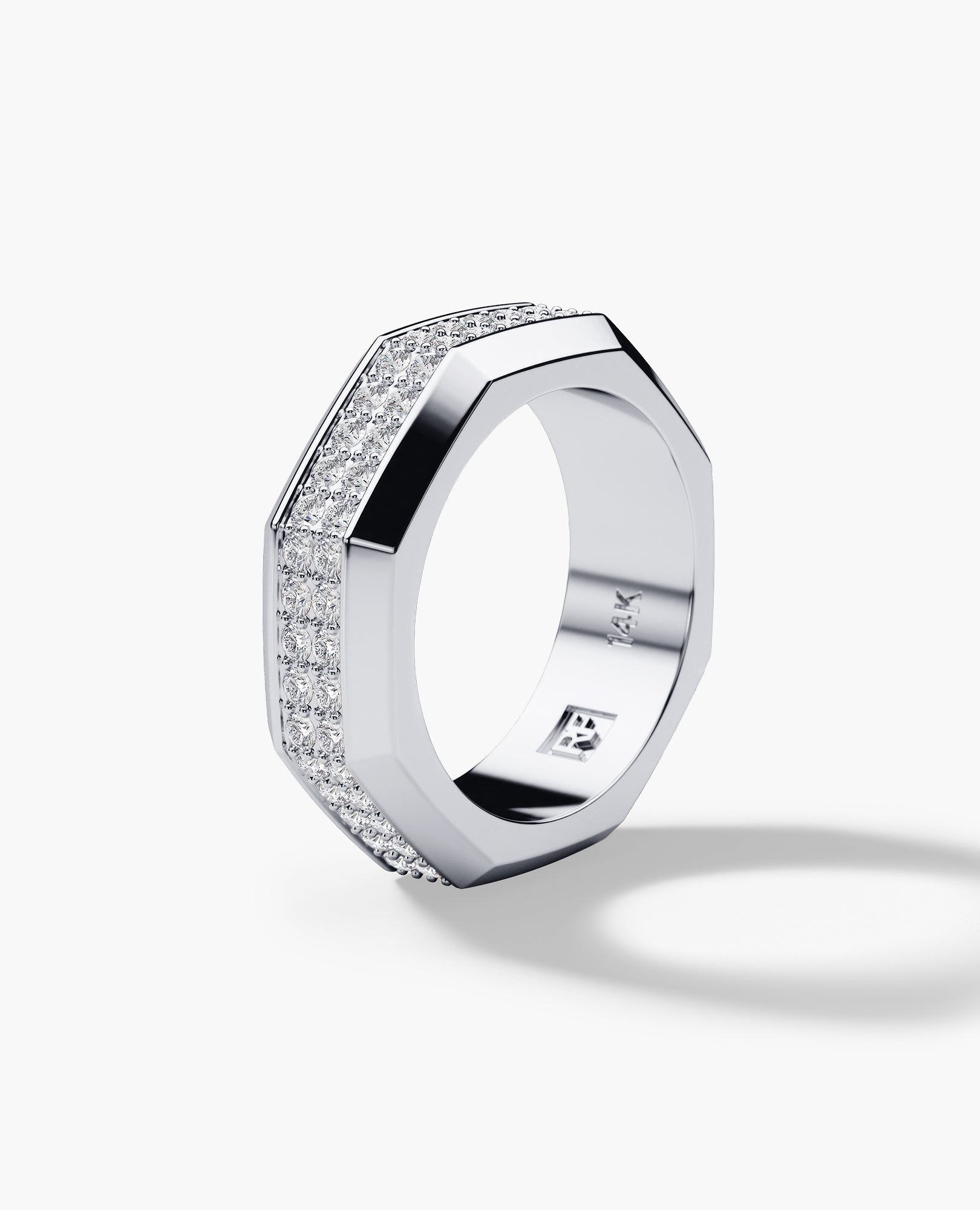 LINCOLN Gold Ring with 1.60ct Diamonds