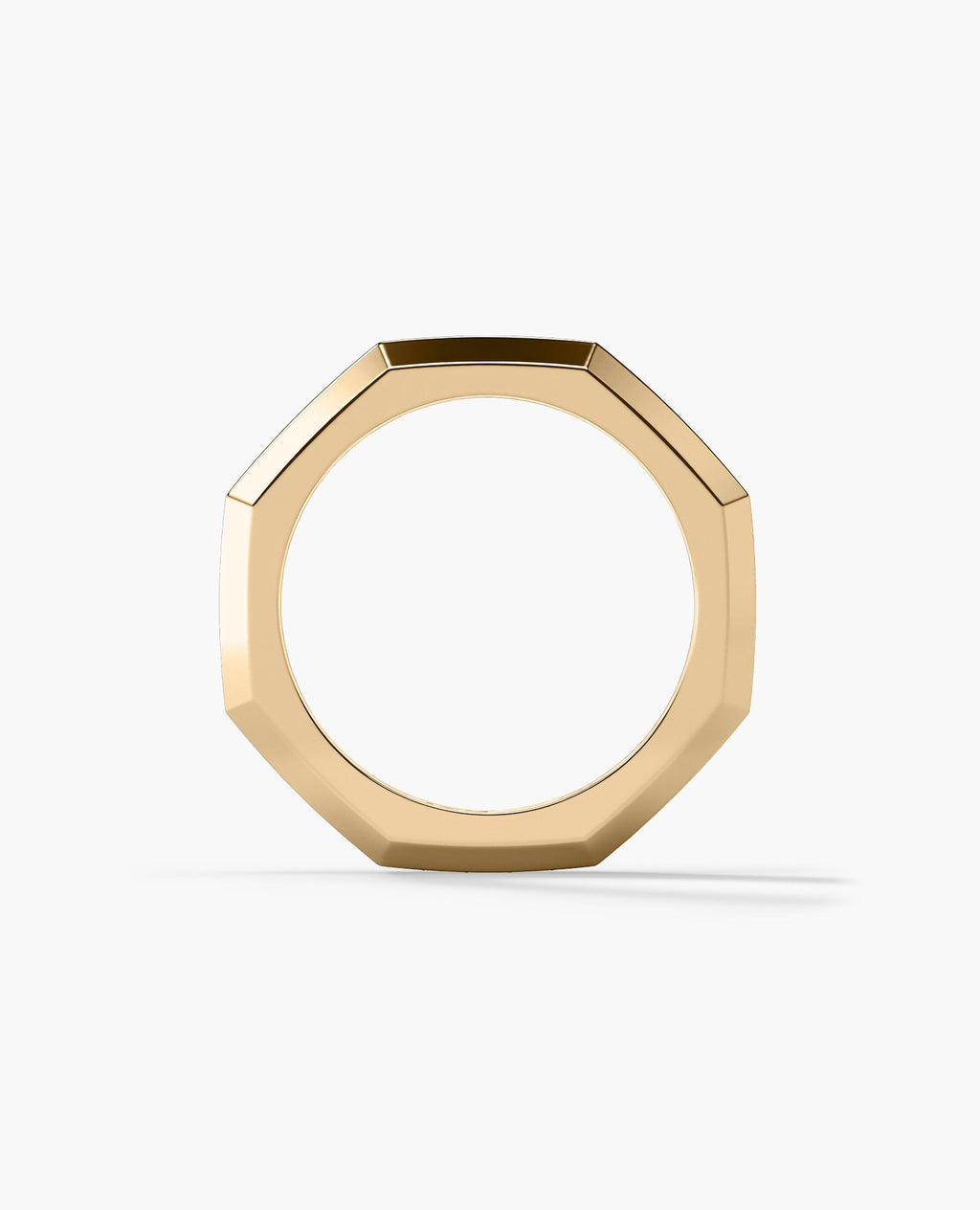 LINCOLN Gold Ring with 1.60ct Black Diamonds