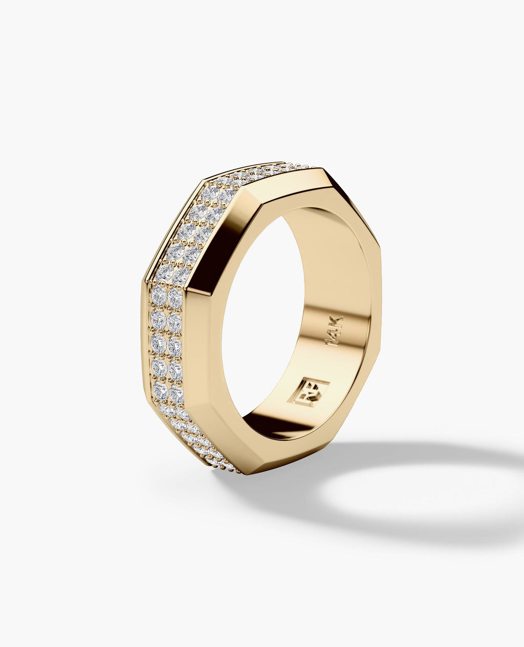 LINCOLN Gold Ring with 1.60ct Diamonds