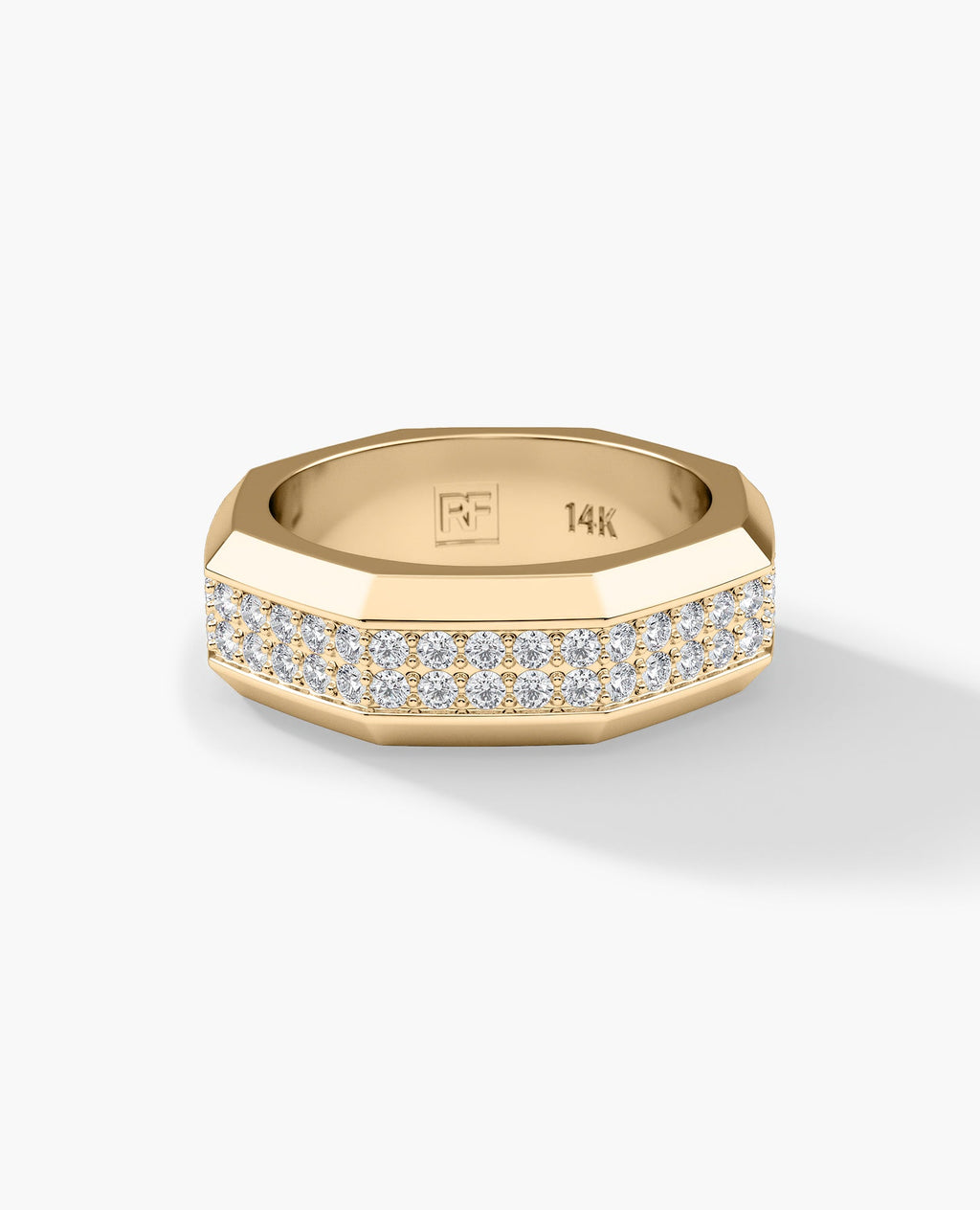LINCOLN Gold Ring with 1.60ct Diamonds