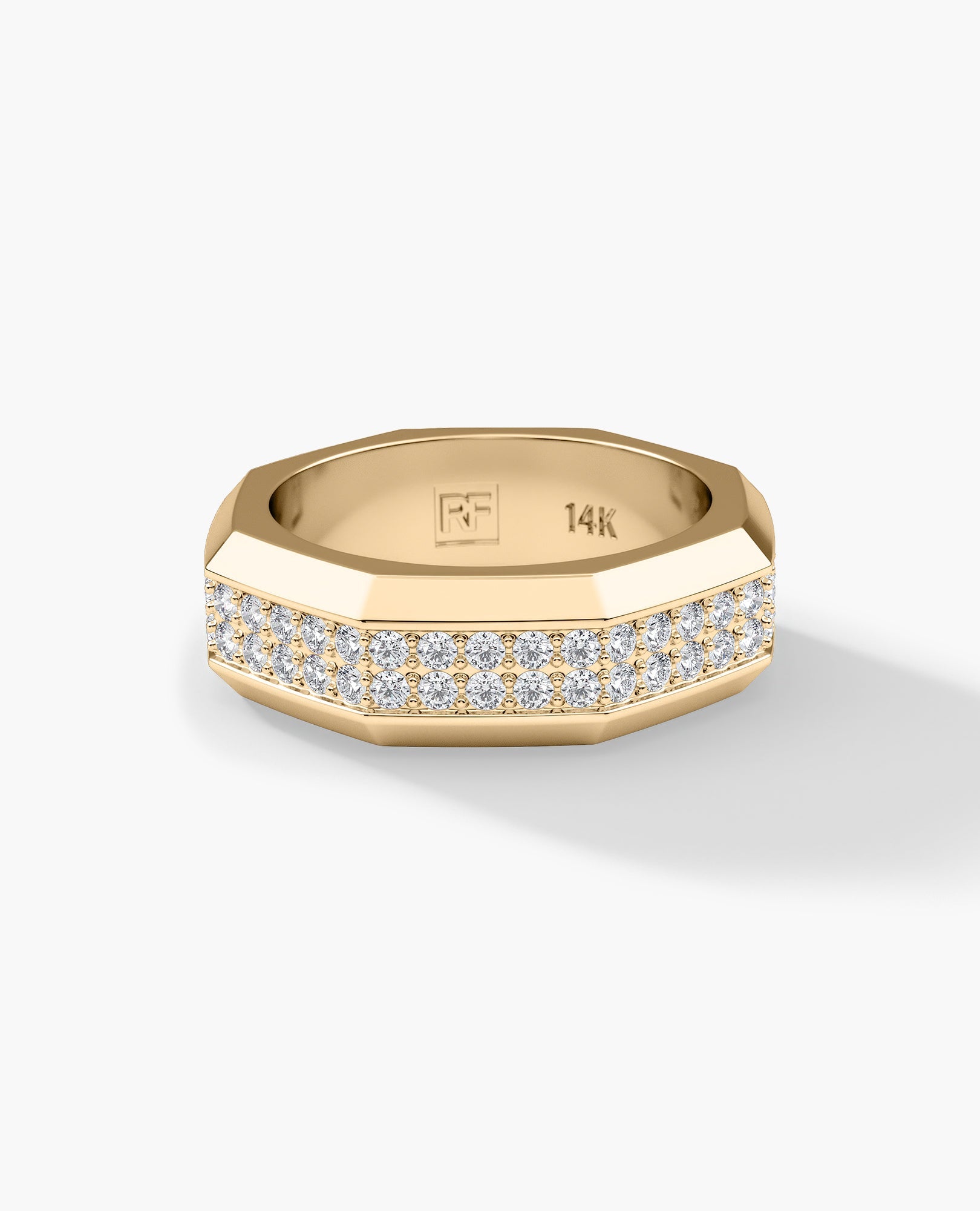 LINCOLN Gold Ring with 1.60ct Diamonds