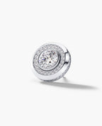 HALO Gold Round Cut Single Stud Earring with 0.50ct - 1.35ct Diamonds