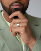 CABARRUS Two-Tone Gold Ring - Wide Version