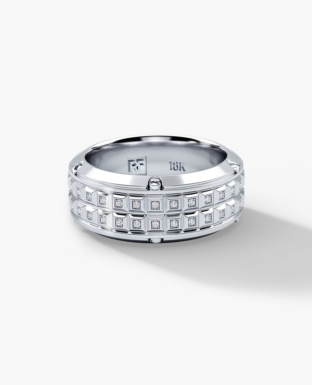 CALHOUN Gold Ring with 0.30ct Diamonds