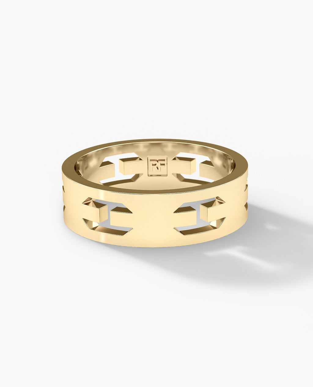 SHADOW BRIGGS Gold Ring - Wide Version