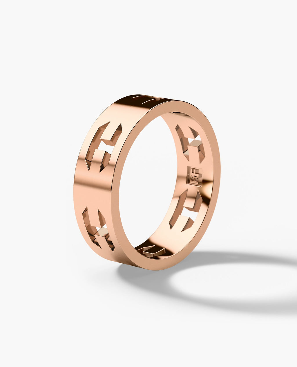 SHADOW BRIGGS Gold Ring - Wide Version