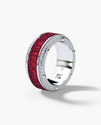 MONTE CRISTO Gold Ring with 11.60ct Rubies and Diamonds
