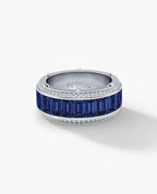 MONTE CRISTO Gold Ring with 11.60ct Sapphires and Diamonds