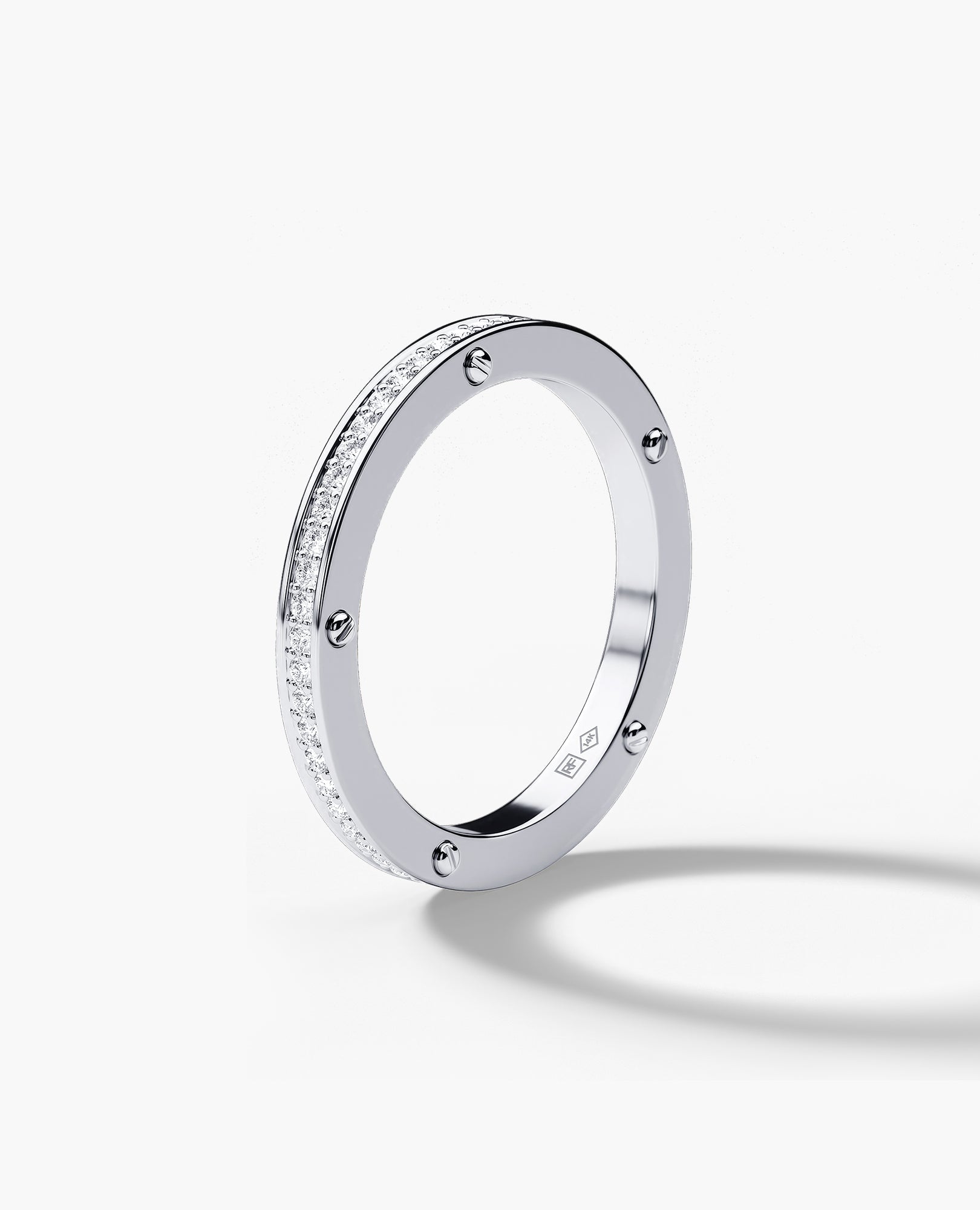 NORSE Gold Ring with 0.55ct Diamonds - 2.5mm
