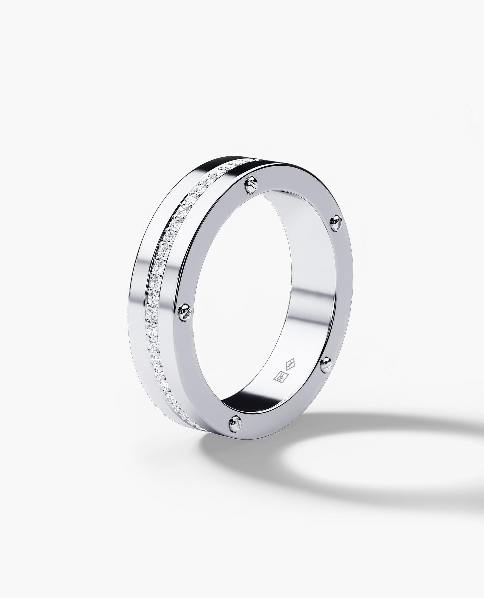 NORSE Gold Ring with 0.55ct Diamonds - 5.5mm