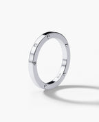 NORSE Gold Ring with Diamond - 2.5mm