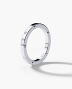 NORSE Gold Ring with 0.05ct Diamonds - 2.5mm