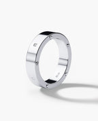 NORSE Gold Ring with 0.05ct Diamonds - 5.5mm