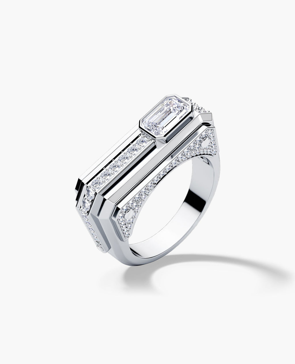 ARTURO Gold Signet Ring with 2.30ct Diamonds