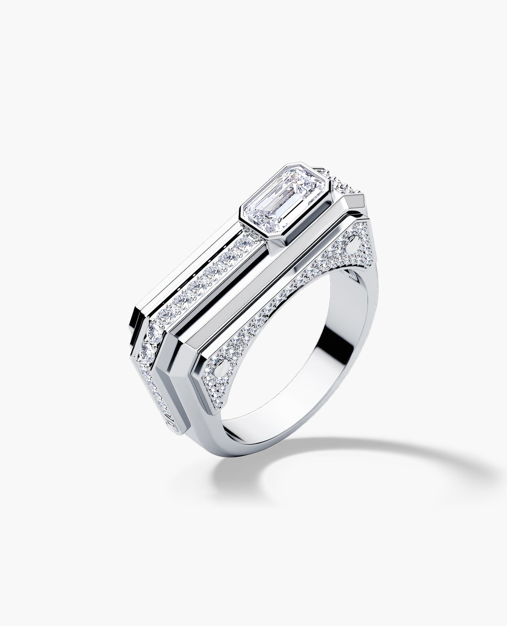 ARTURO Gold Signet Ring with 2.30ct Diamonds
