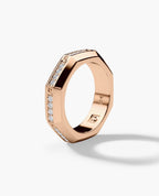 LINCOLN Gold Ring with 0.60ct Diamonds
