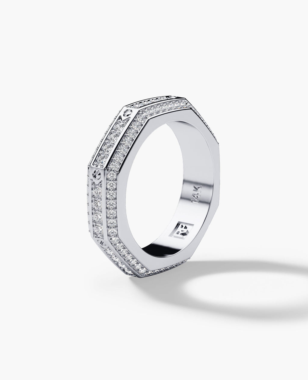 LINCOLN Gold Ring with 1.50ct Diamonds