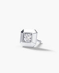 EDGE MINI Single Stud Earring with 0.10ct Diamond