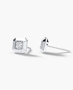 EDGE MINI Single Stud Earring with 0.10ct Diamond