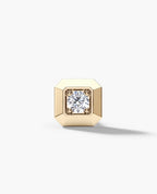 EDGE MINI Single Stud Earring with 0.10ct Diamond