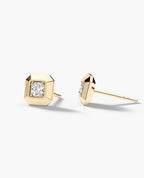 EDGE MINI Single Stud Earring with 0.10ct Diamond