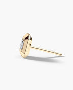 EDGE MINI Single Stud Earring with 0.15ct Diamond