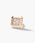 EDGE MINI Single Stud Earring with 0.25ct Diamond
