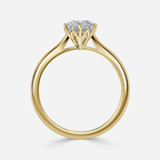 1.80 CT Round Moissanite Solitaire Engagement Ring