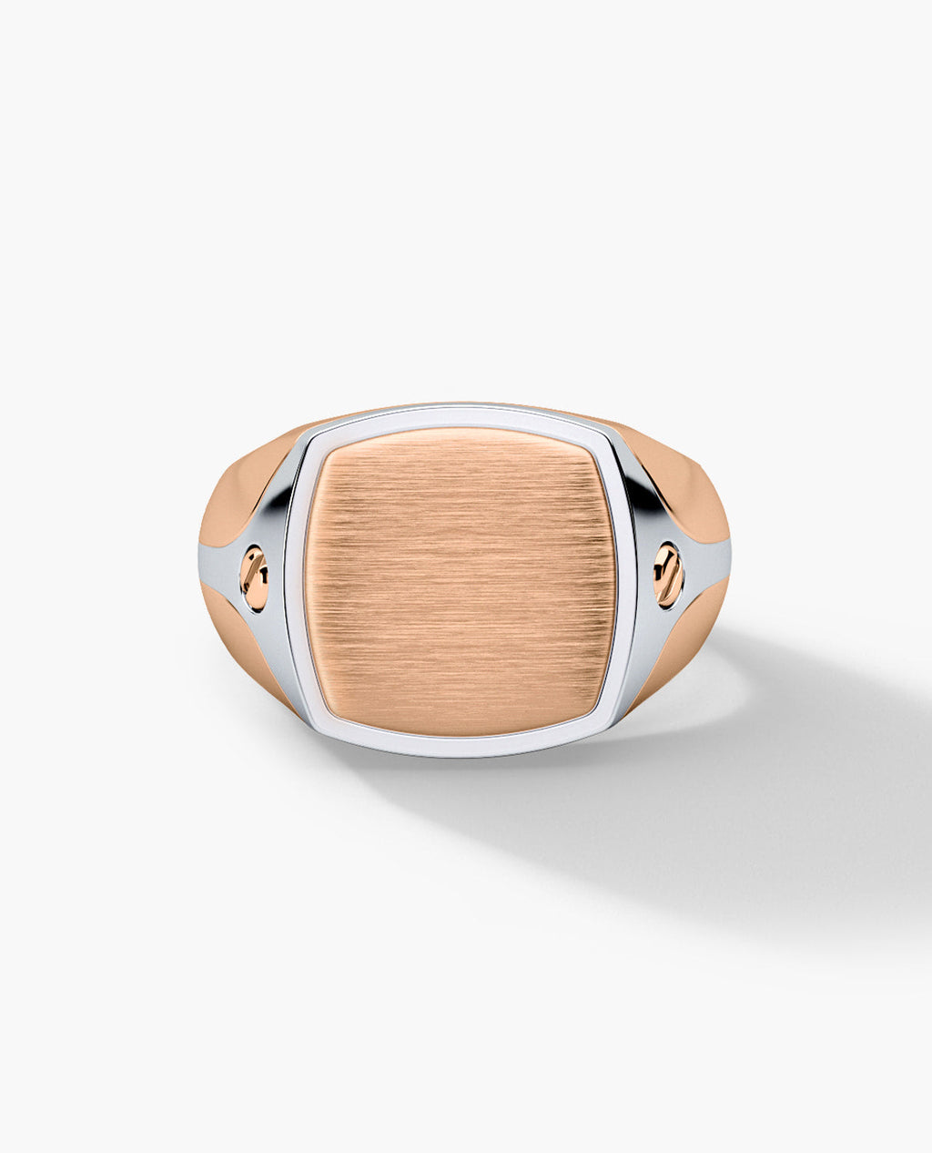 BETZ Two-Tone Gold Signet Ring - Version 1