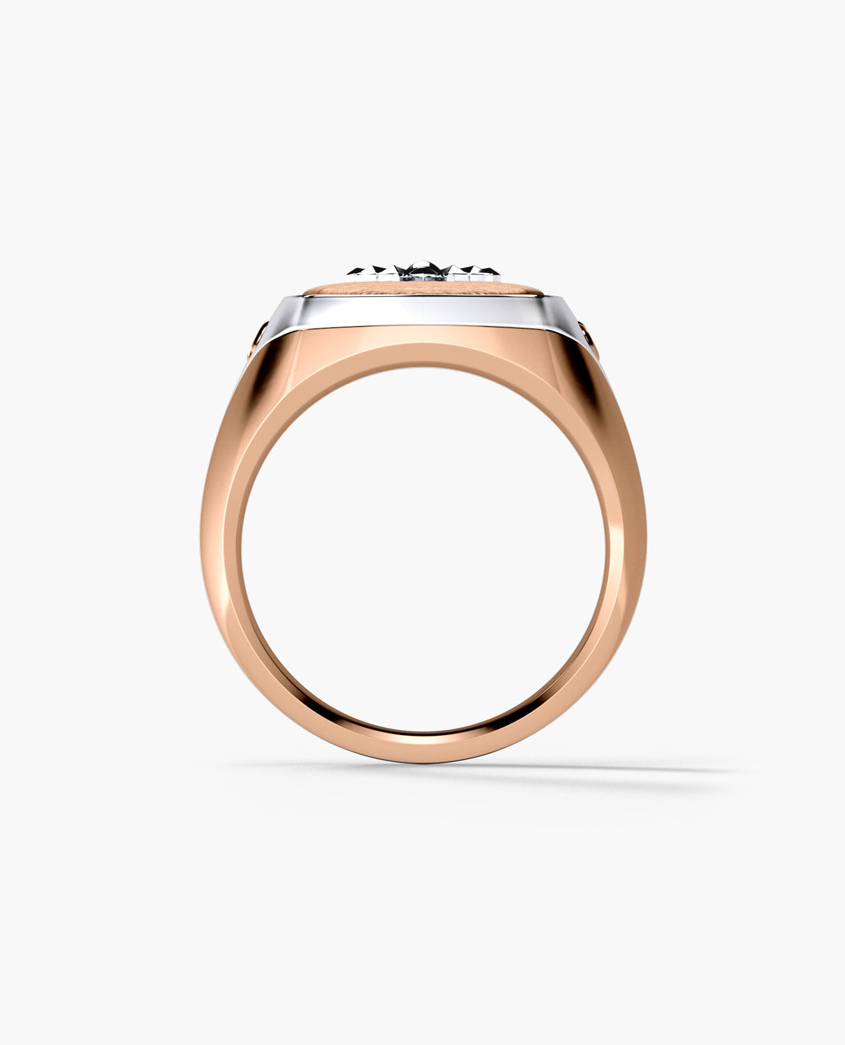 BETZ Two-Tone Gold Bee Signet Ring - Version 1