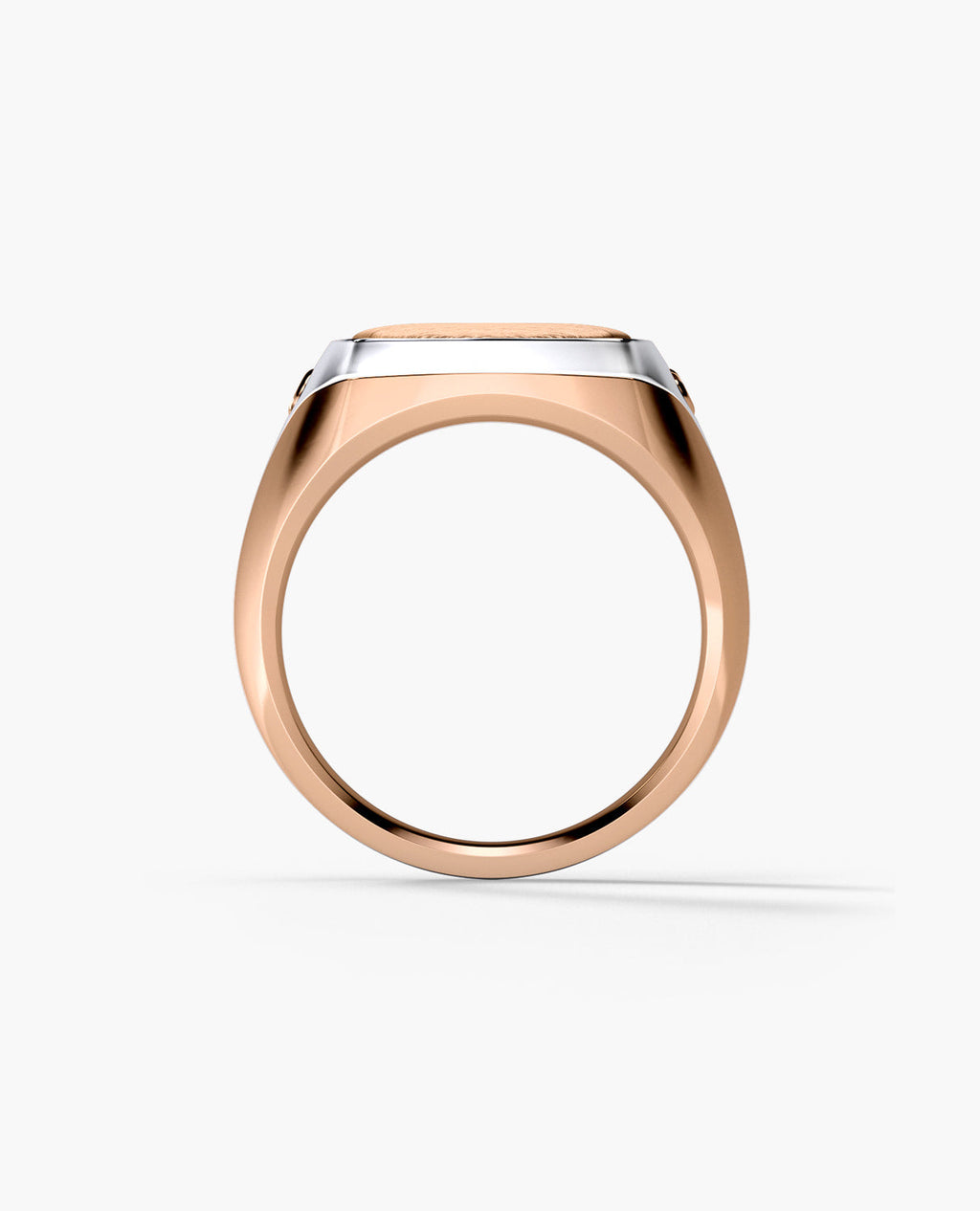 BETZ Two-Tone Gold Signet Ring - Version 1