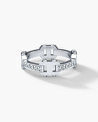 BOISE Gold Ring with 0.50ct Diamonds