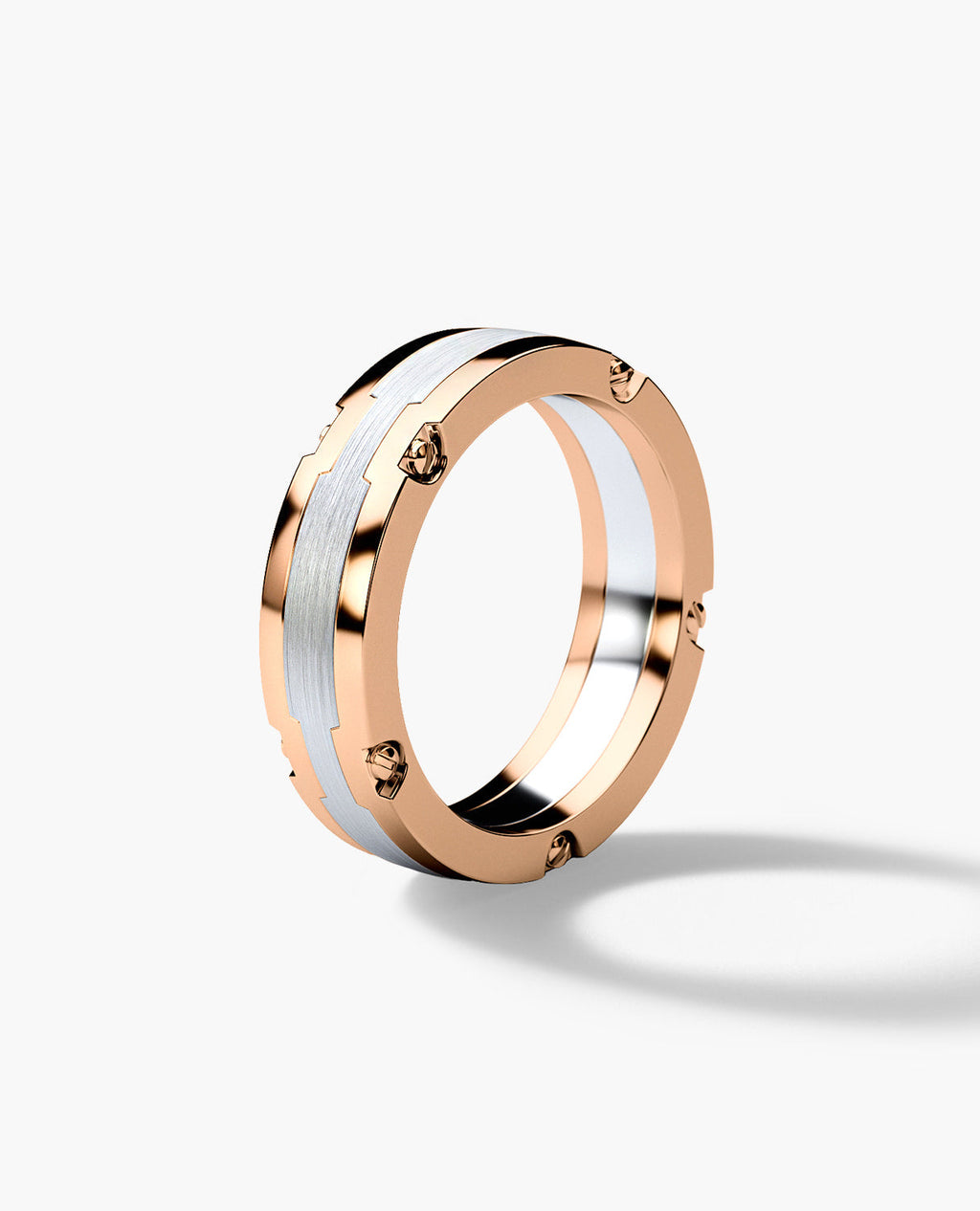 CABARRUS Two-Tone Gold Ring